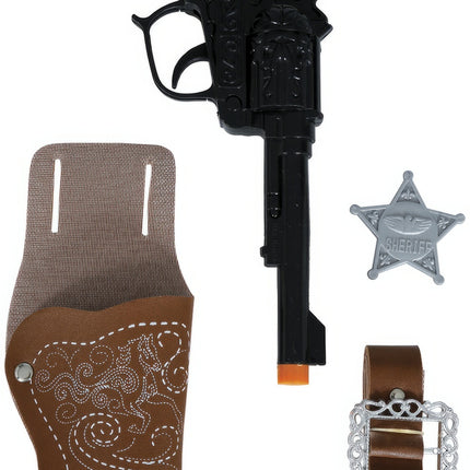 Holster mit Pistole 24cm