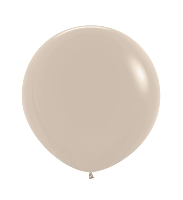 Ballons Weißer Sand 61cm 10Stück