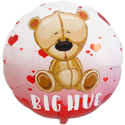 Helium Ballon Big Hug 45cm leer