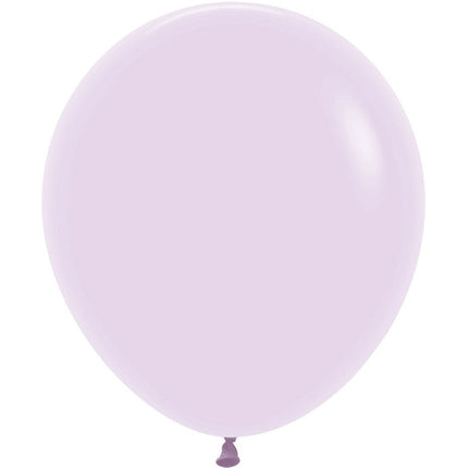 Ballons Pastell Matt Lila 45cm 25Stk