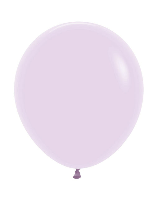 Ballons Pastell Matt Lila 45cm 25Stk