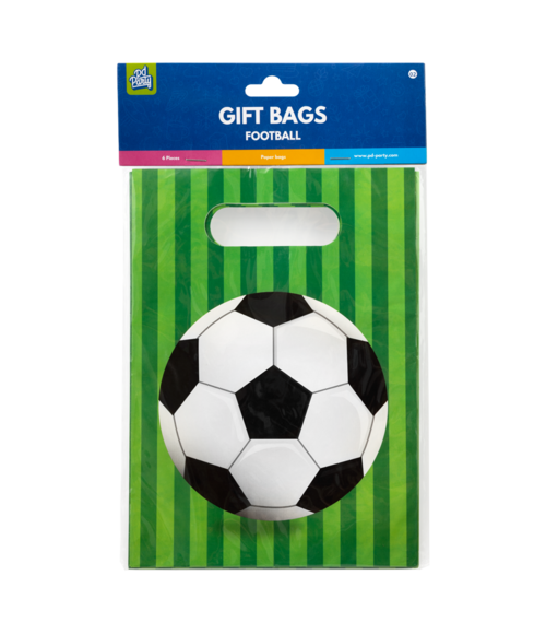 Football Sharing Bags Grün 6 Stück