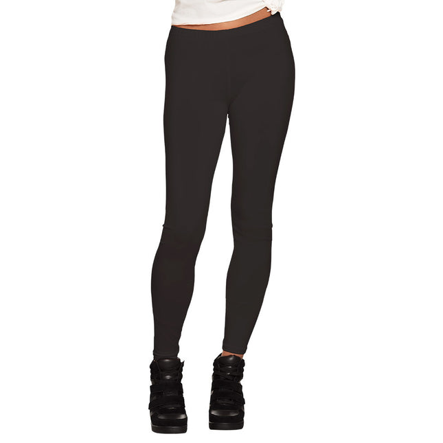 Schwarze Leggings