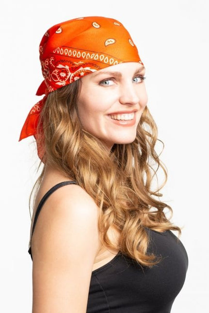 Bandana Traditionell Orange 55cm