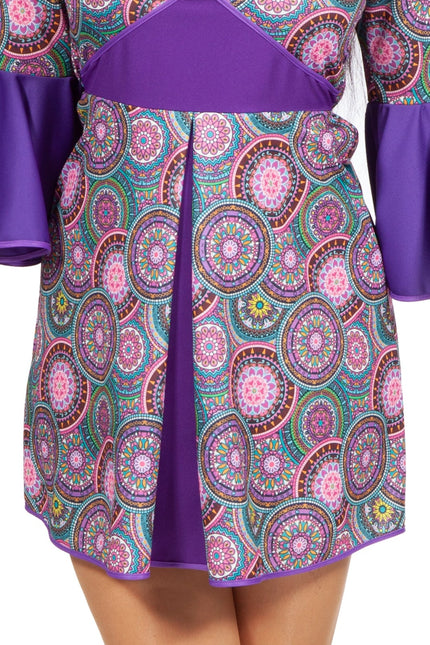 Hippie Kleid Lila