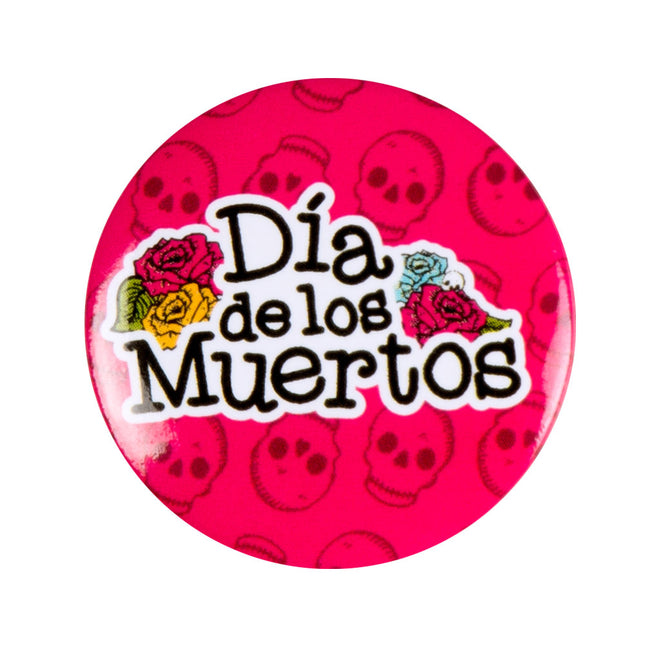 Day Of The Dead Buttons 4pcs