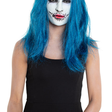 Halloween Maske Gruselige Frau