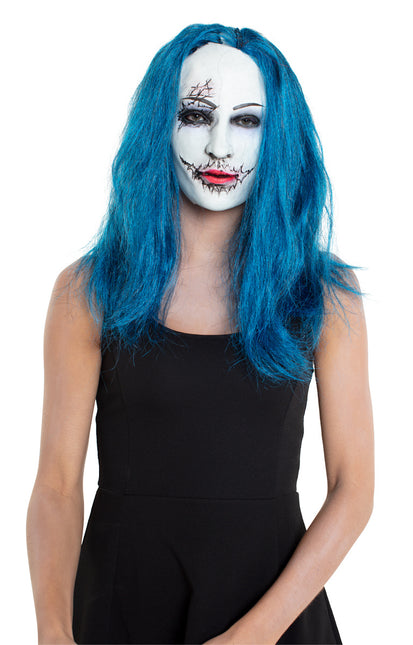 Halloween Maske Gruselige Frau