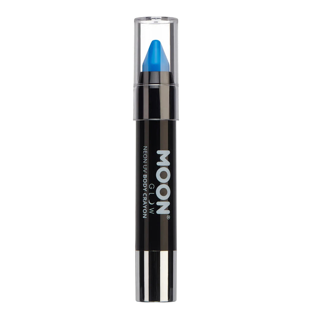 Moon Glow Intense Neon UV Body Crayons Intense Blue 3.2g