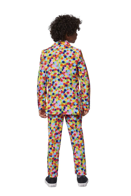 Party Konfetti Anzug Junge OppoSuits