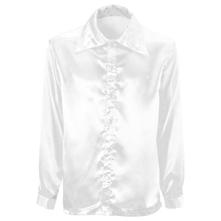 Disco 70S Bluse Men's Satin