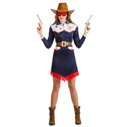 Cowboy Kleid Damen