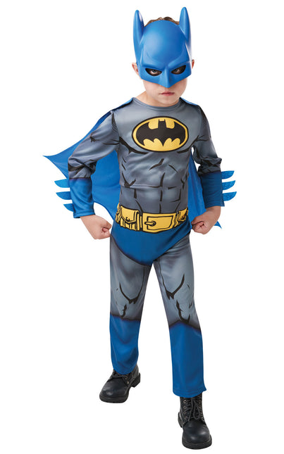 Batman Anzug Kind Blau