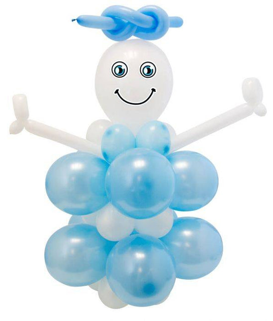 Geburt Ballon Säule Set Junge 95cm