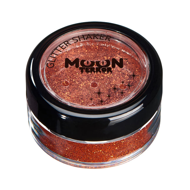 Moon Terror Halloween Glitter Shaker Kürbis Orange 5g