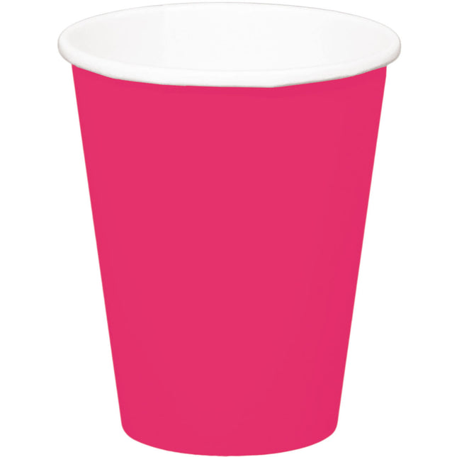 Fuchsia Becher Karton 350ml 8Stk