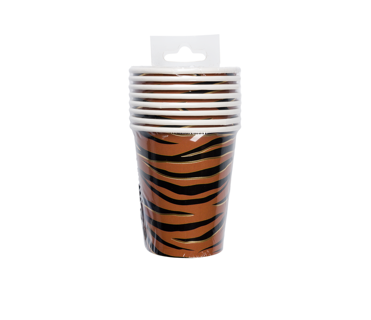 Tiger Becher 250ml 8Stk