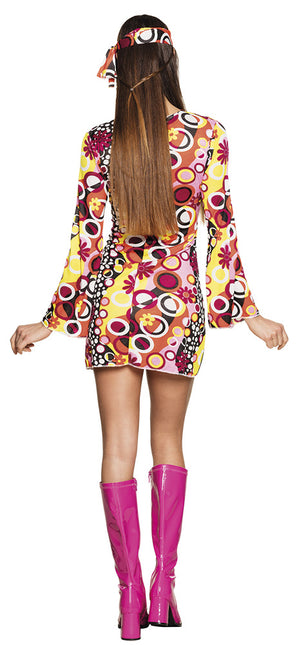 Hippie-Kleid Groovy M