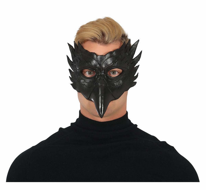 Schwarze Augenmaske Eule