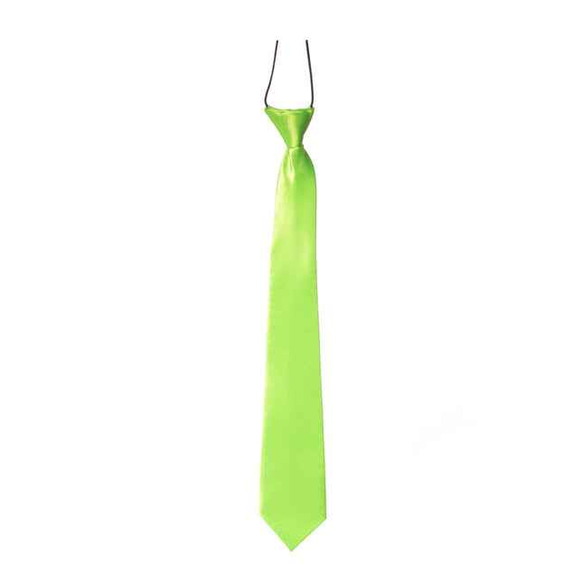 Krawatte Neon Grün 50cm