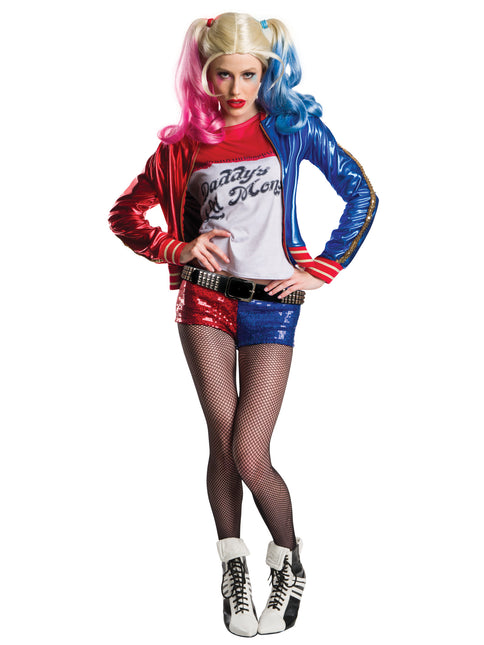 Harley Quinn Kostüm Damen 3 Stück