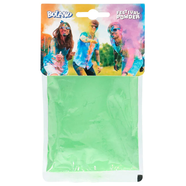 Grünes Holi-Pulver 70gr