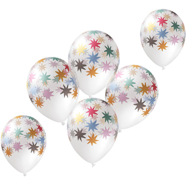 Stern Ballons 33cm 6Stk