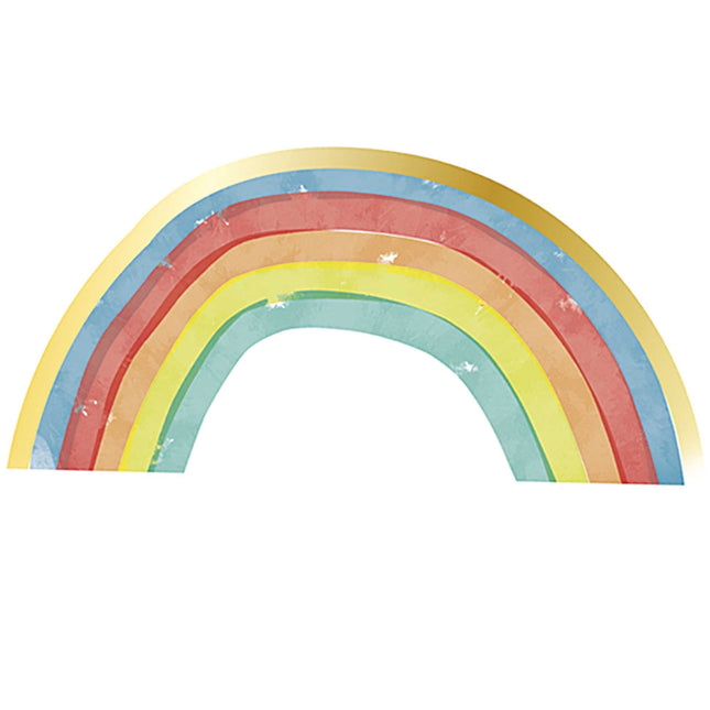 Regenbogen Party Servietten 33cm 16Stück