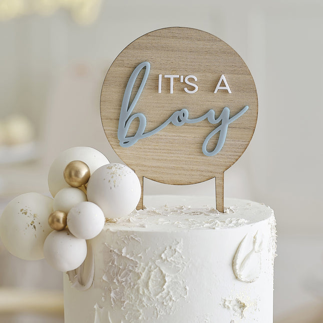 Baby Shower Cake Topper It's A Boy