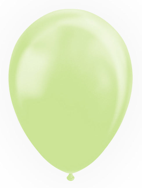 Grüne Luftballons Pastell Macaron 30cm 25Stk
