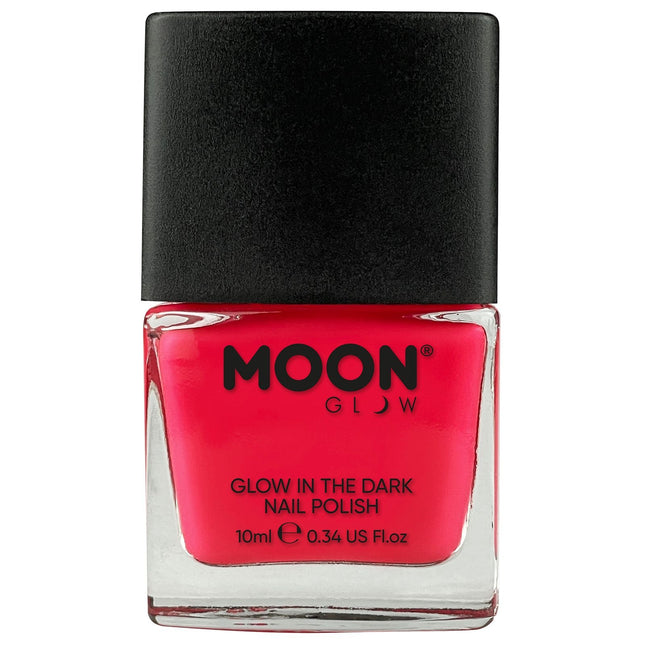 Moon Glow Glow in the Dark Nagellack Pink 14ml