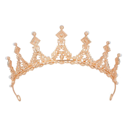 Rose Gold Tiara Metall