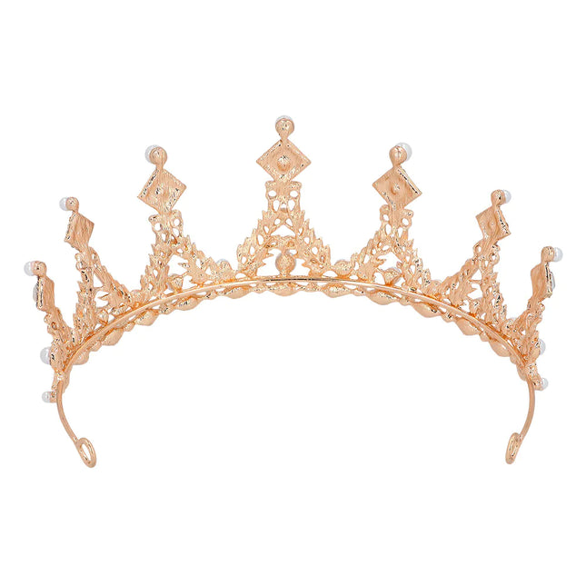 Rose Gold Tiara Metall