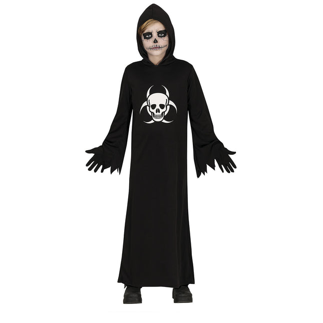 Totenkopf Halloween Kostüm Kind