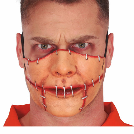 Halloween Maske näht Blut