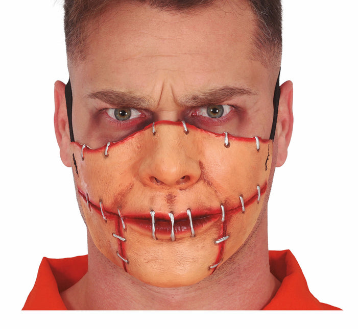 Halloween Maske näht Blut