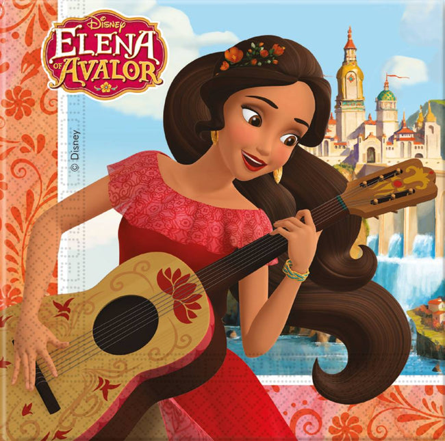 Elena Van Avalor Servietten 33cm 20Stück