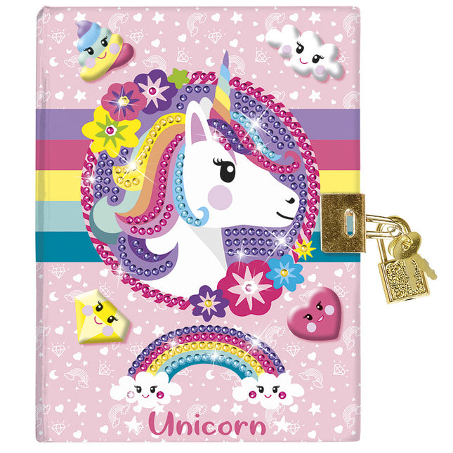 Einhorn Diamant Malerei Tagebuch