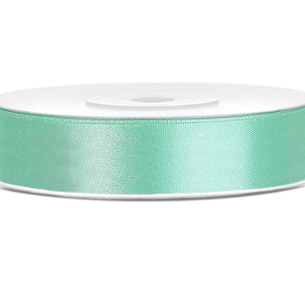 Satinband Mintgrün 12mm 25m