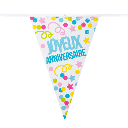 Joyeux Anniversaire Girlanden 6m