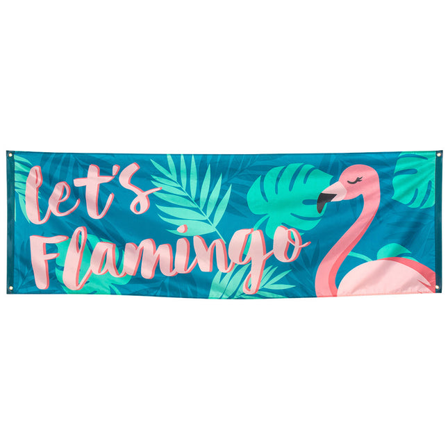 Hawaii Flagge Flamingo 2,2m