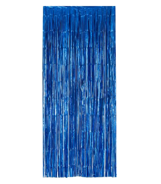 Blaue Türvorhangfolie 2,4m