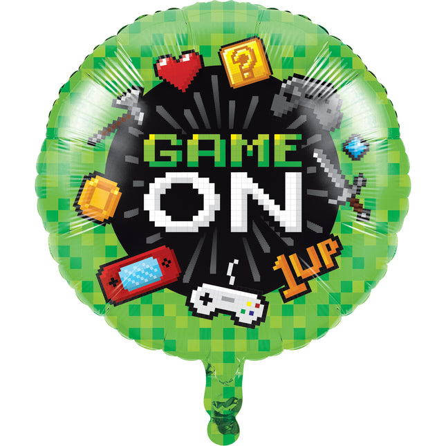 Gaming Party Helium Ballon leer 45cm