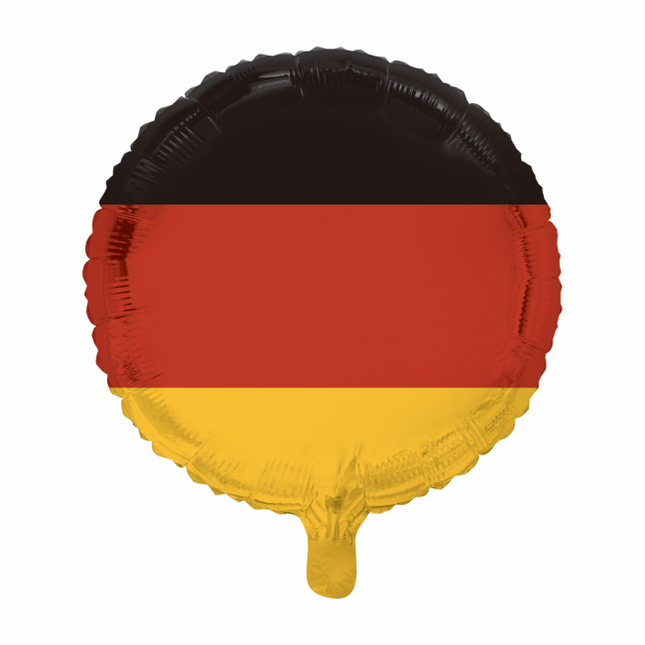 Heliumballon Flagge Deutschland 45cm leer