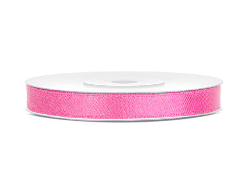 Satinband Rosa 6mm 25m