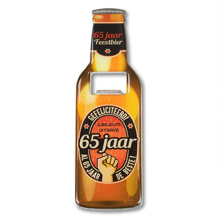 Bieröffner 65 Jahre 18,5cm