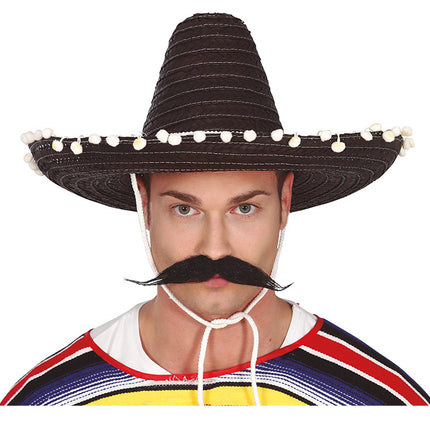 Sombrero Schwarz 45cm