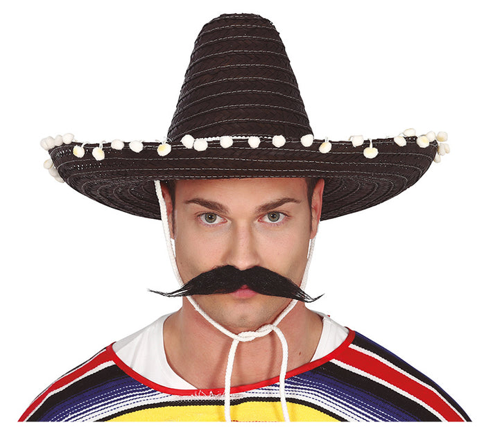 Sombrero Schwarz 45cm