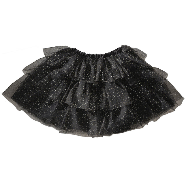 Schwarz Gold Tutu Girl