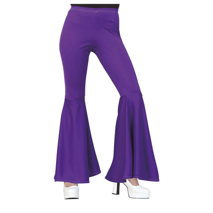 Disco 70S Hose Lila Damen